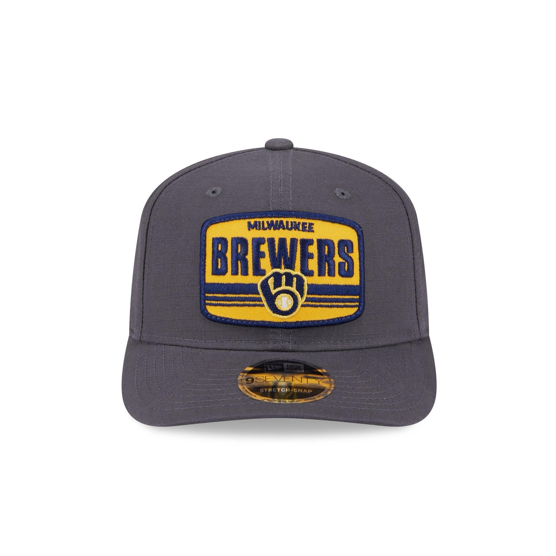 Milwaukee Brewers Team Elevated 9SEVENTY Stretch-Snap Hat Male Product Image