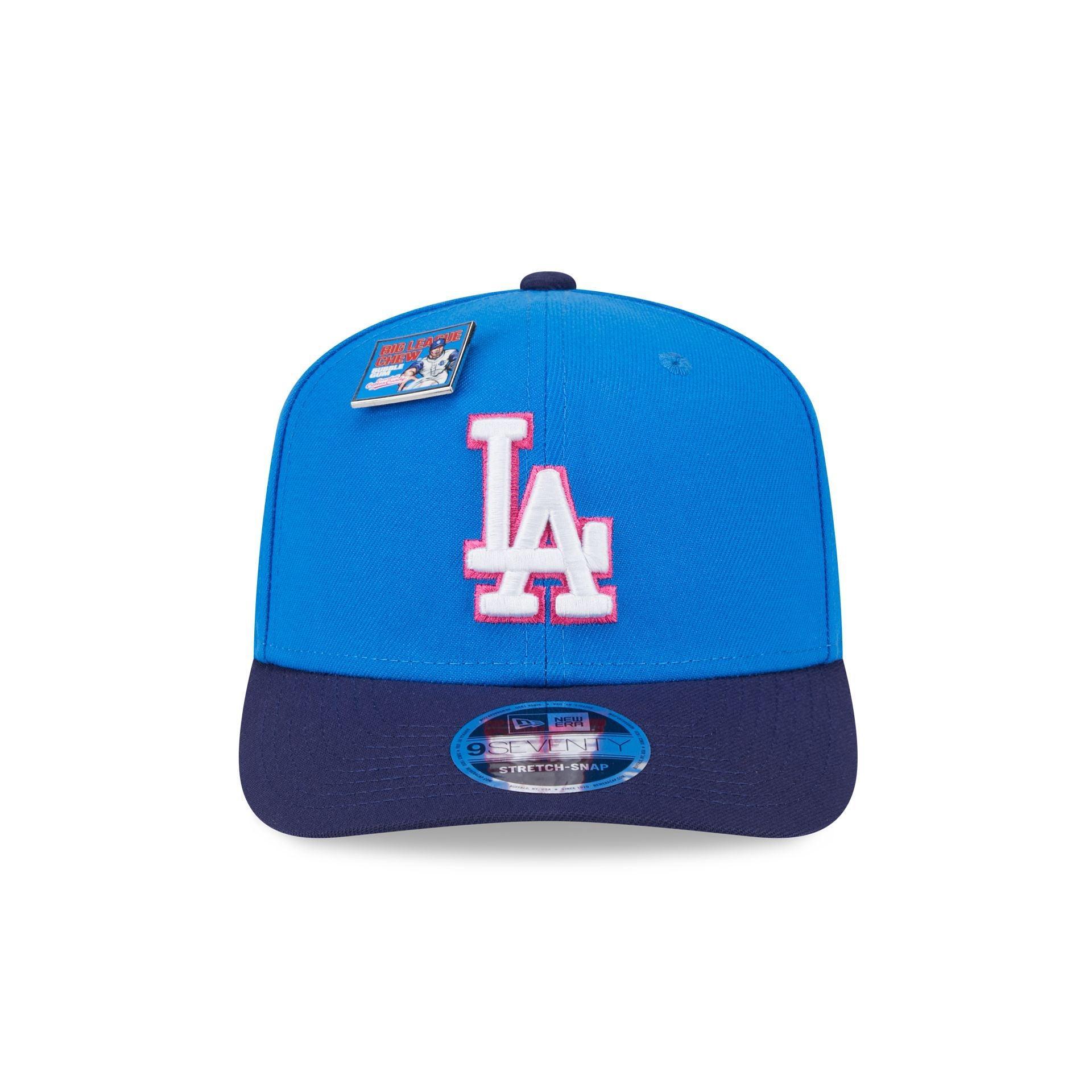 Big League Chew X Los Angeles Dodgers Curveball Cotton Candy 9SEVENTY Stretch-Snap Hat Male Product Image