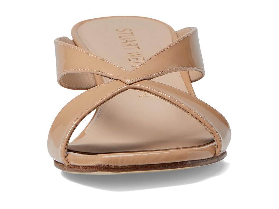 Stuart Weitzman Miami 50 Wedge Slide (Adobe) Women's Shoes Product Image