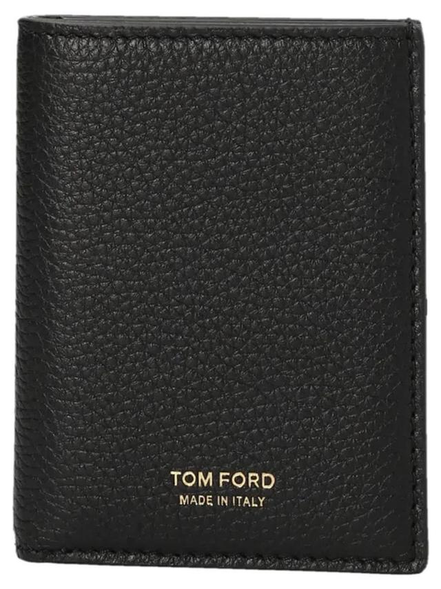 Logo Print Wallet In Black Product Image