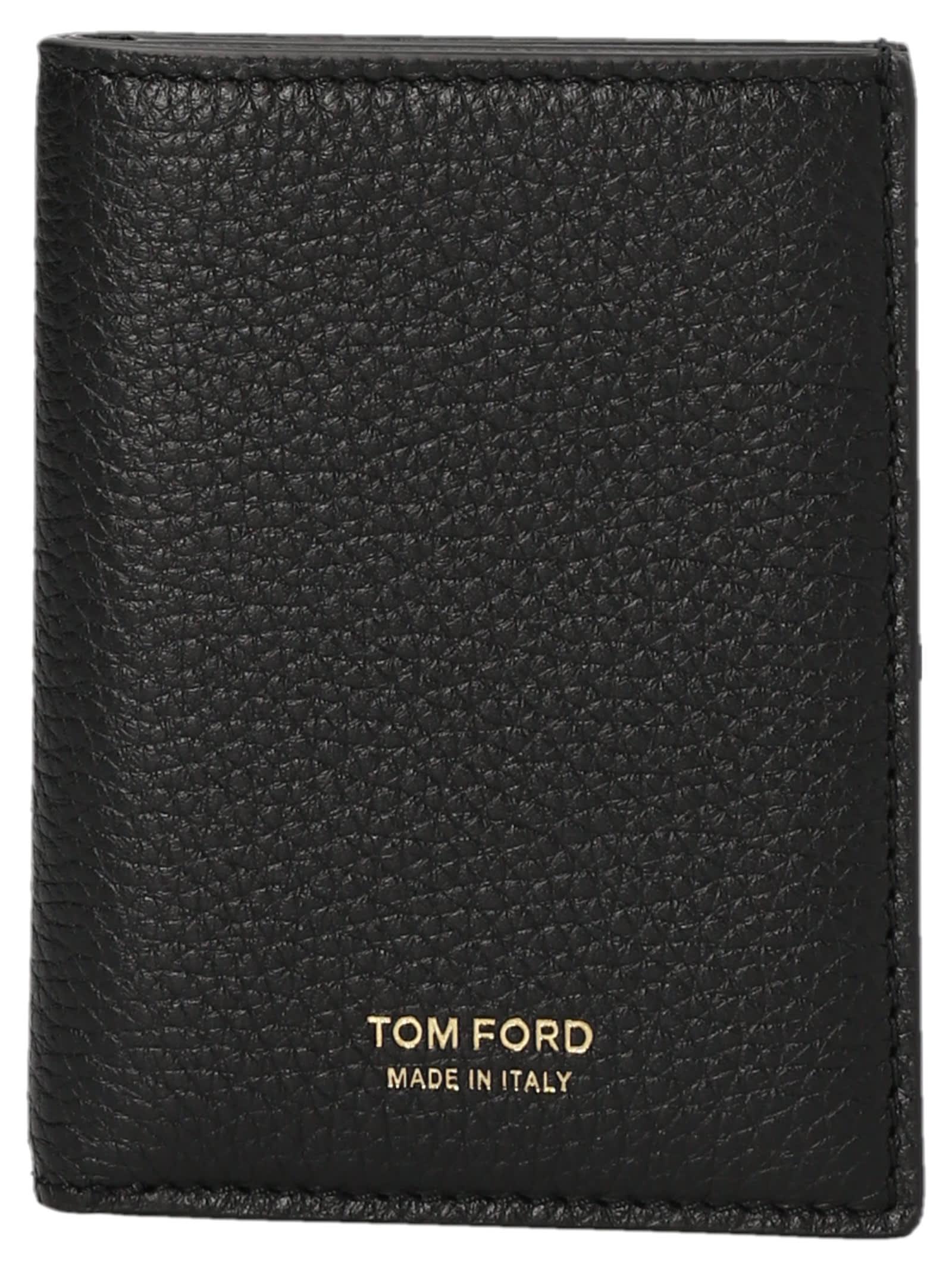 Logo Print Wallet In Black Product Image