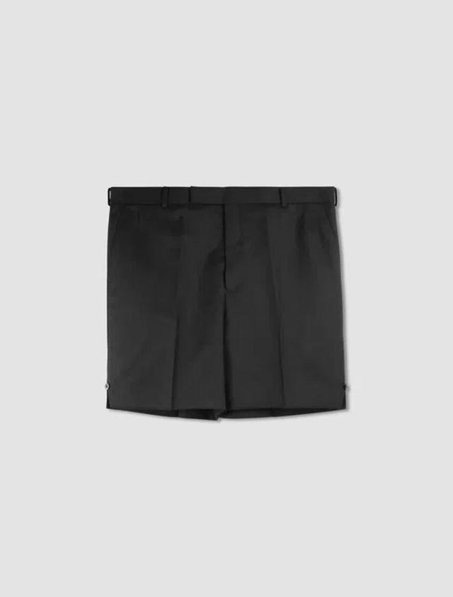 Gray Sack Mini Shorts In Grey Product Image