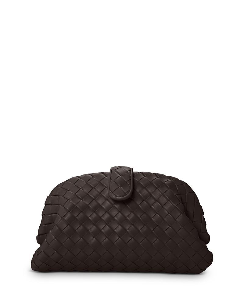 Bottega Veneta Lauren 1980 Teen Leather Clutch Product Image