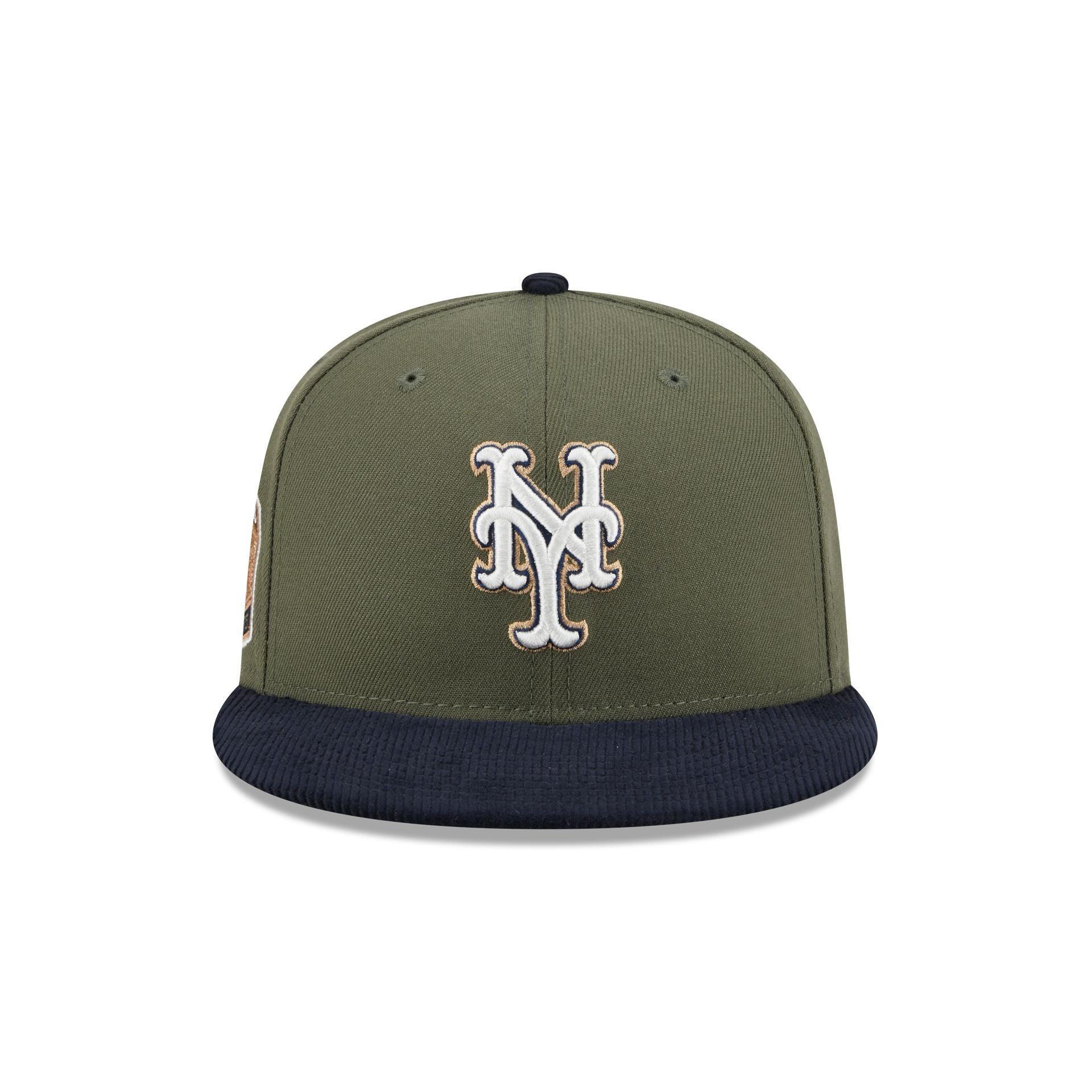 New York Mets Olive Green 59FIFTY Fitted Hat Male Product Image