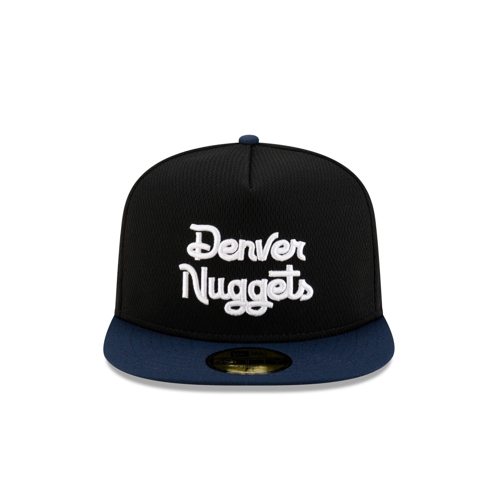 Denver Nuggets Dashmark Mesh 59FIFTY A-Frame Fitted Hat Male Product Image