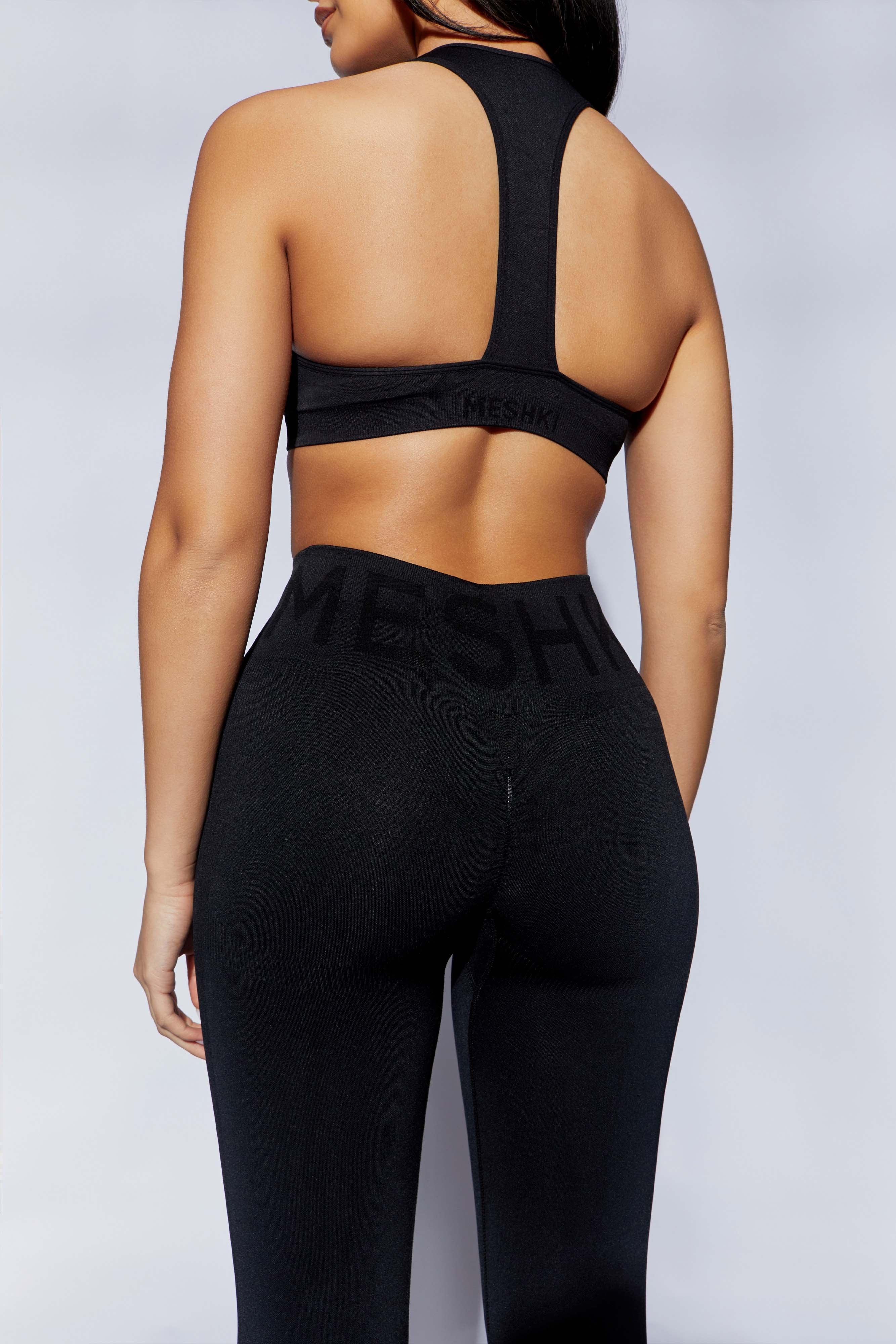 Quinn Halter Longline Top - Black Product Image