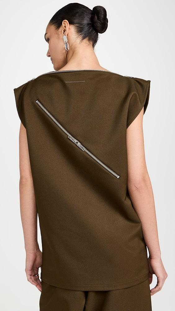 MM6 Maison Margiela Boatneck Top | Shopbop Product Image