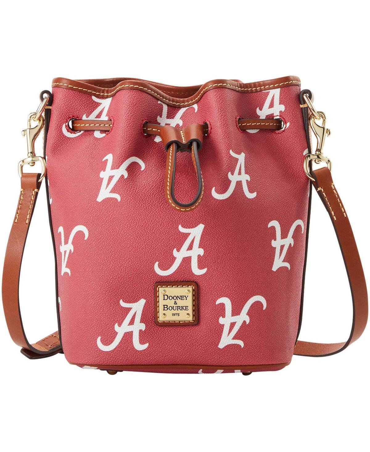 Womens Dooney & Bourke Alabama Crimson Tide Monogram Drawstring Purse Product Image