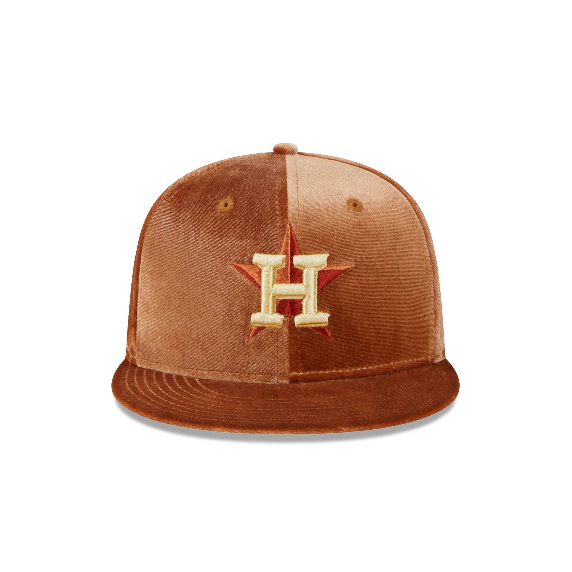 Houston Astros Vintage Velvet 59FIFTY Fitted Hat Male Product Image