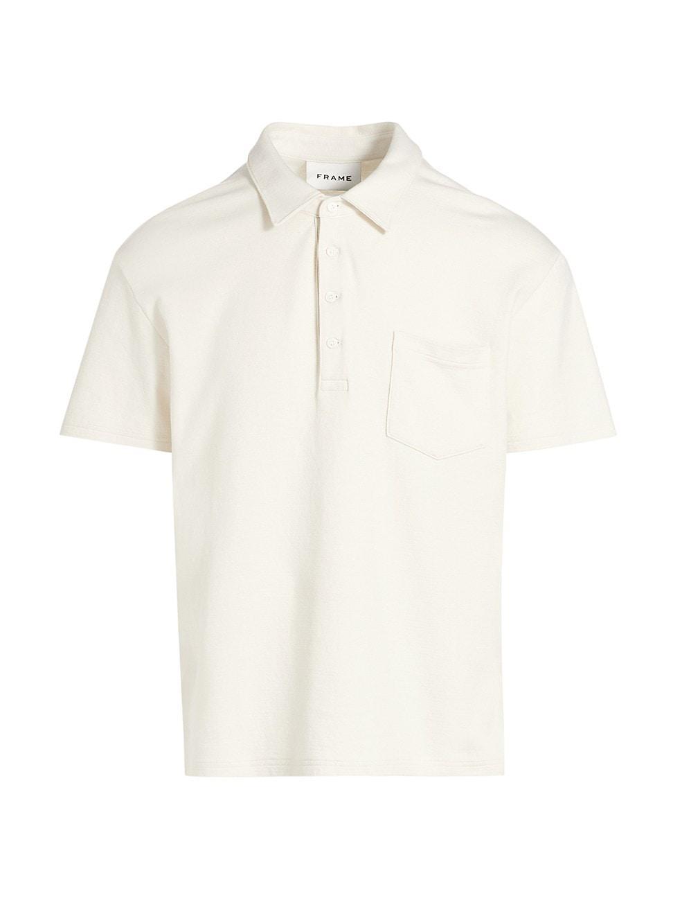 Mens Duo Fold Ribbed Polo Product Image