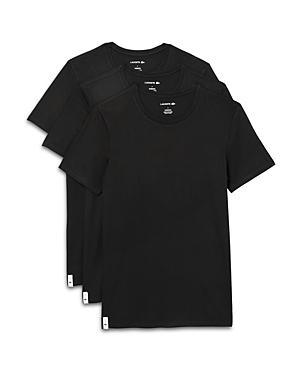 Lacoste 3-Pack Crew Neck Slim Fit Essential T-Shirt Men's Clothing Product Image