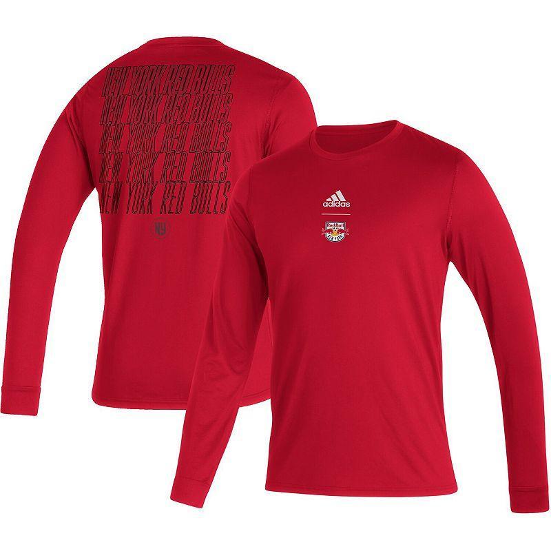 Mens adidas New York Bulls Club Long Sleeve T-Shirt Product Image