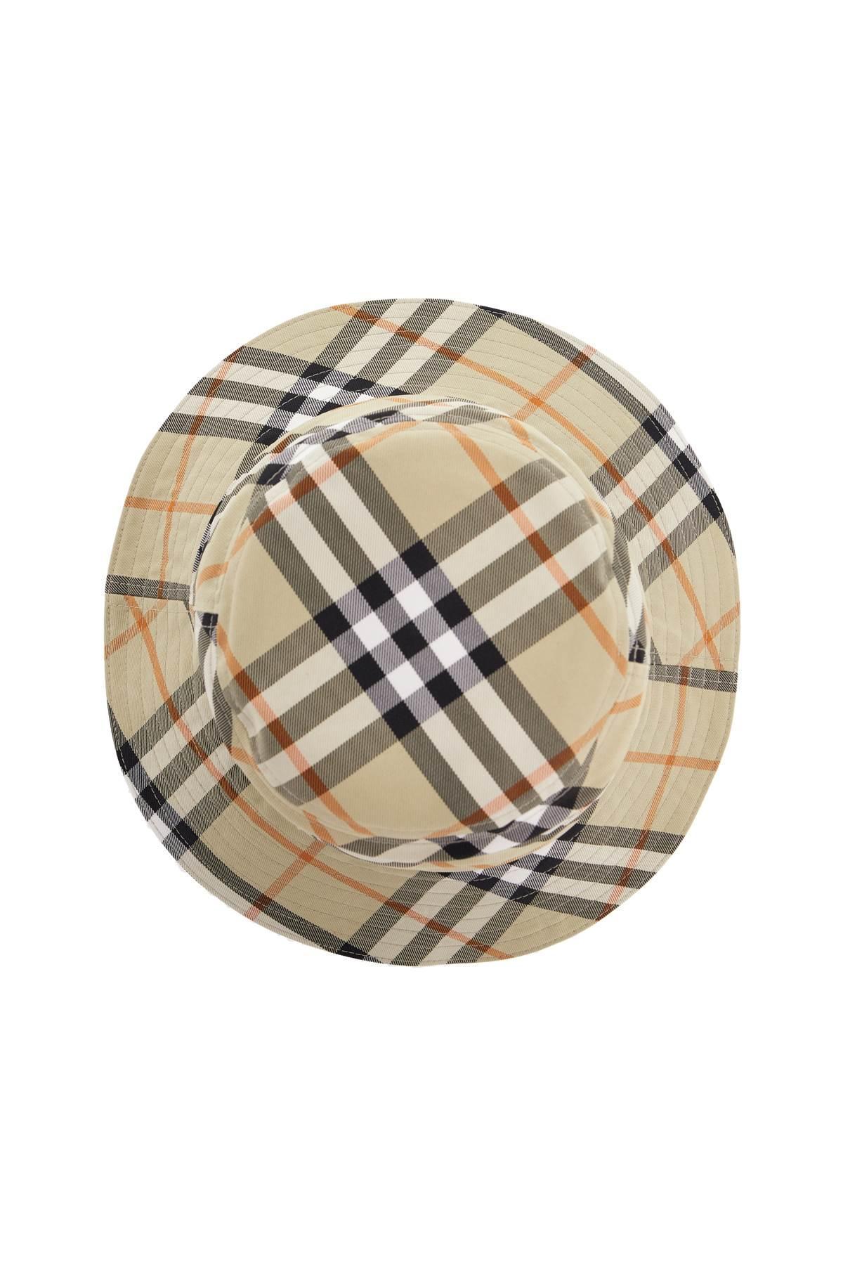 BURBERRY Erednncheckered Bucket Hat In Neutral Product Image