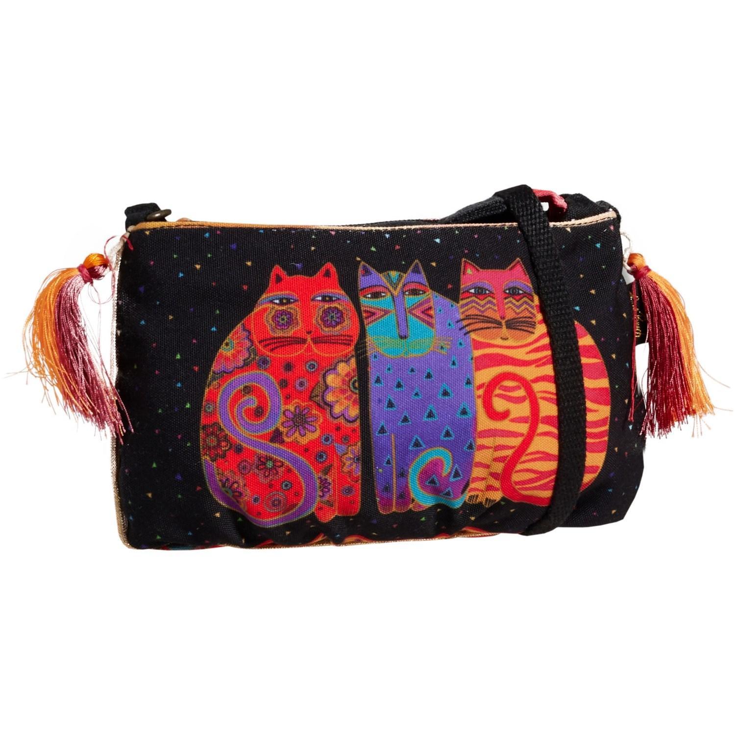 Laurel Burch Feline Friends Crossbody Bag (For Women) Product Image