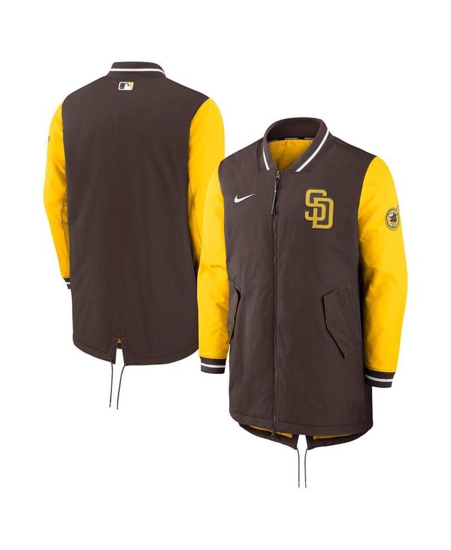 Mens Nike San Diego Padres Authentic Collection Dugout Performance Full-Zip Jacket Product Image