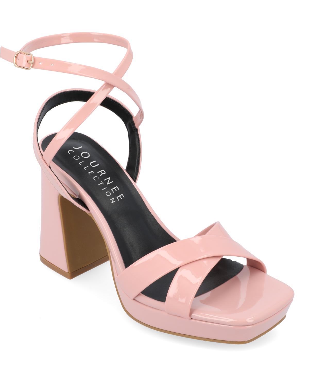 Journee Collection Womens Zorana Platform Sandals Product Image