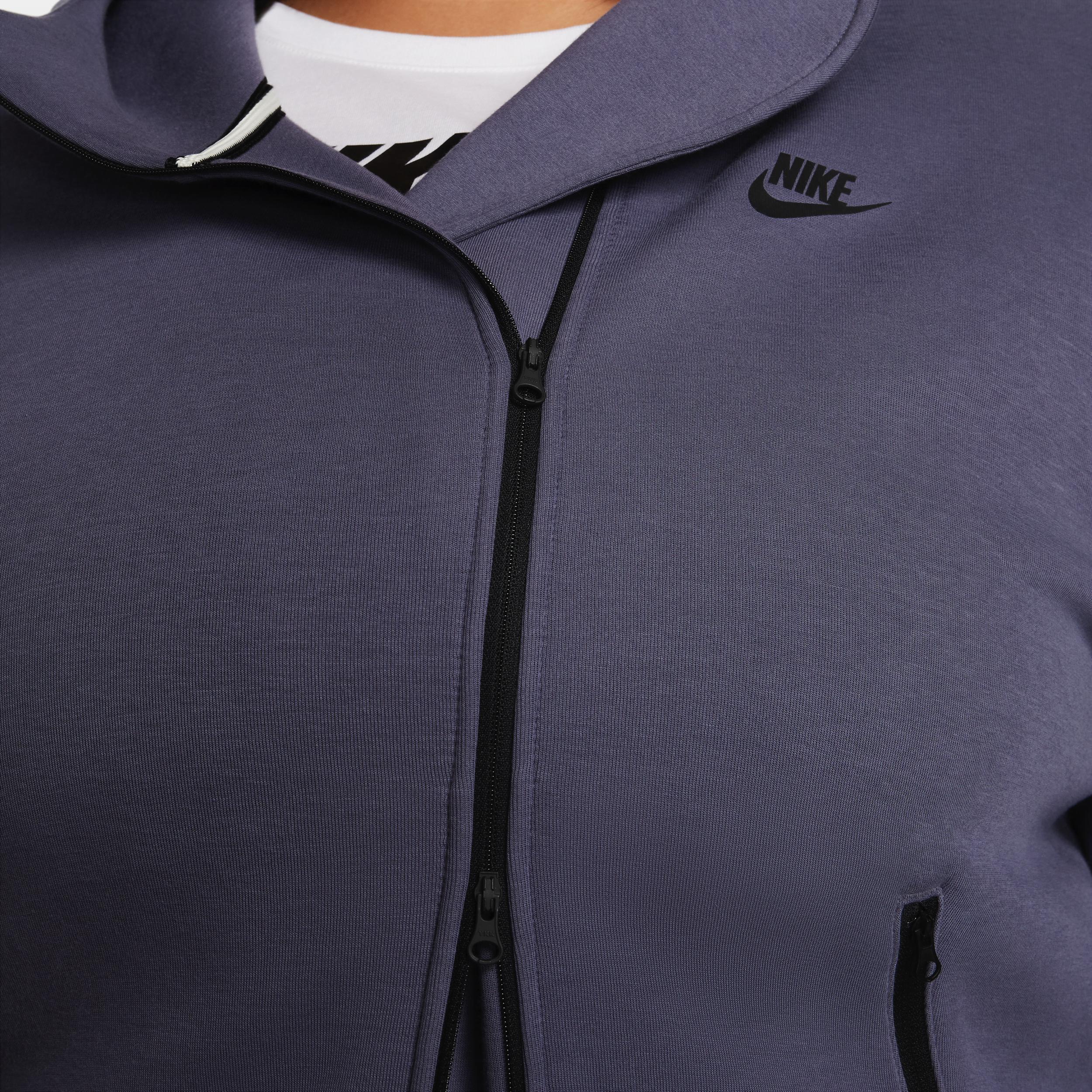 Women's Nike Sportswear Tech Fleece Oversized Full-Zip Hoodie (Plus Size) Product Image