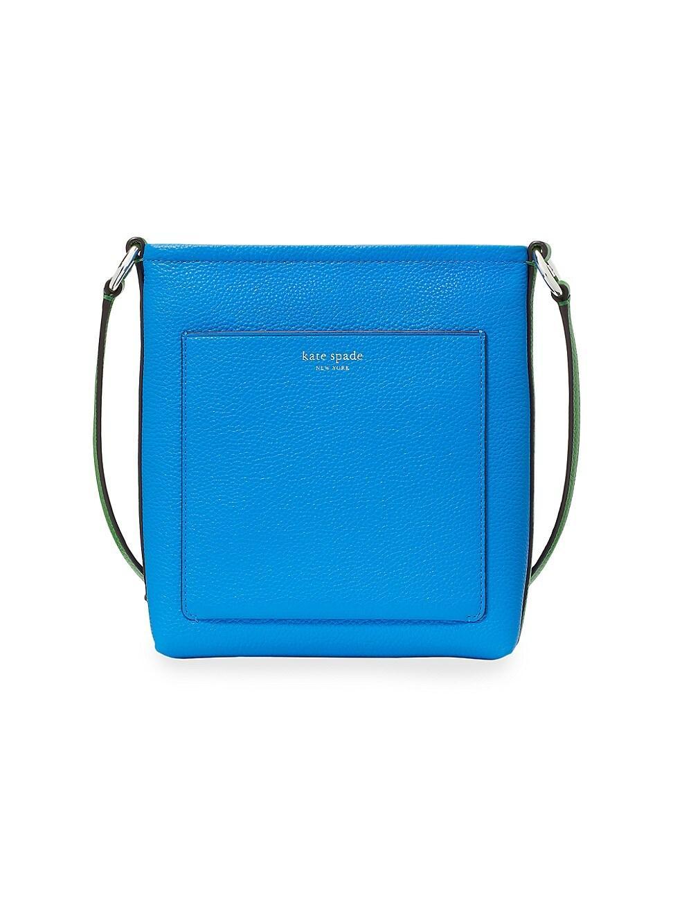 Womens Ava Pebbled Leather Crossbody Bag Product Image