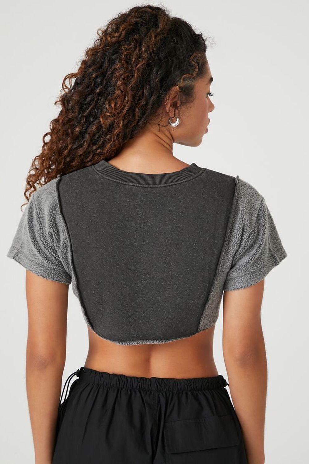 Fleece Colorado Graphic Cropped Tee | Forever 21 Product Image