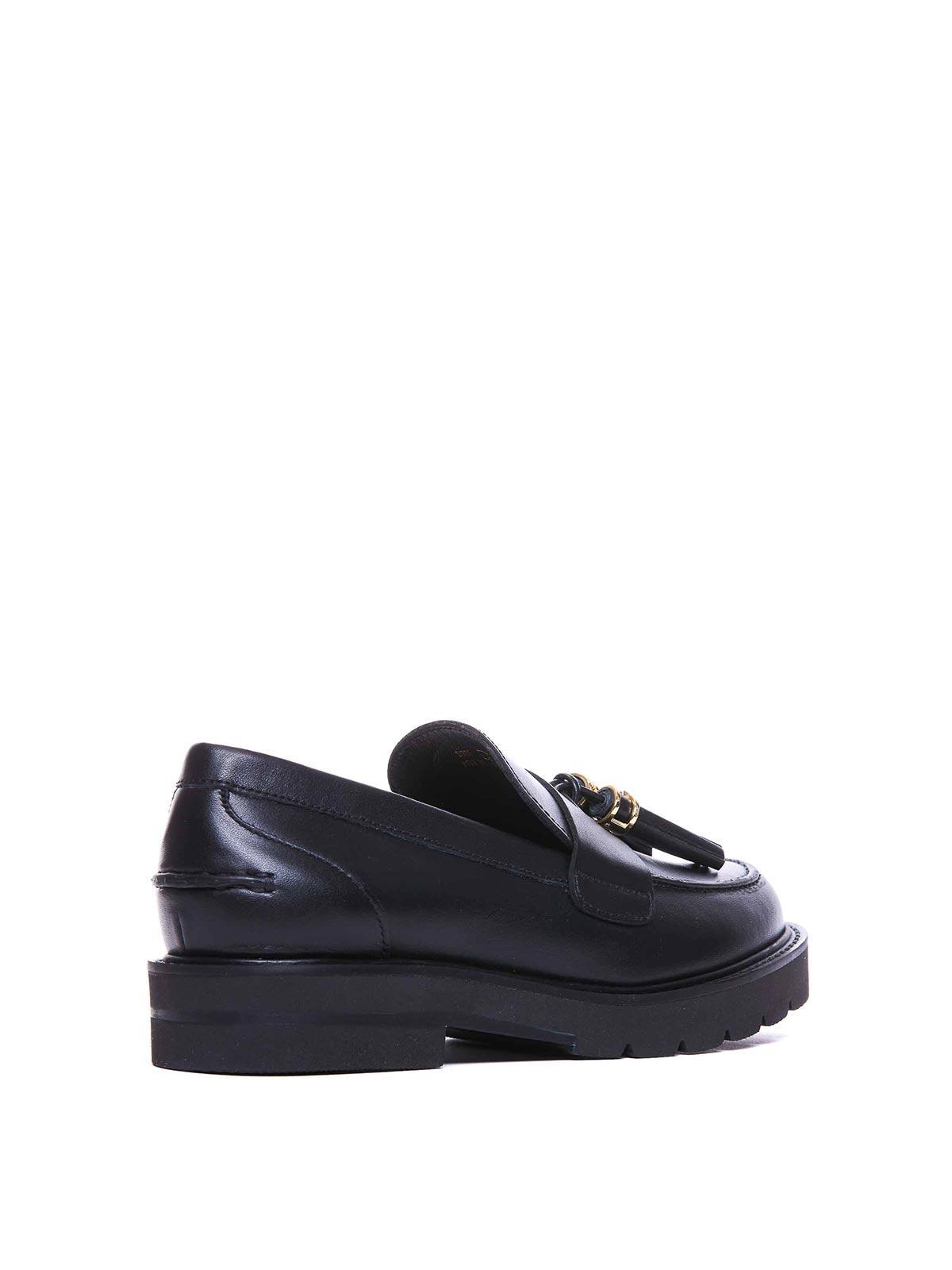 STUART WEITZMAN Loafers  Woman Color Black In Negro Product Image