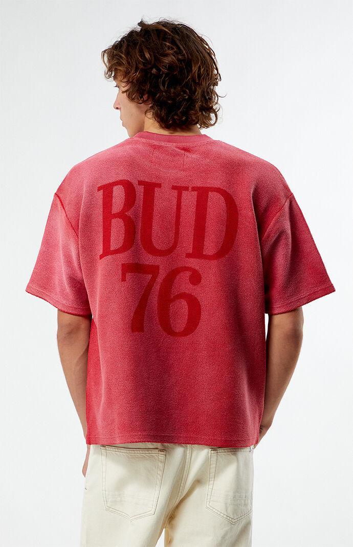 Budweiser Men's By PacSun Home Court Fleece T-Shirt Product Image