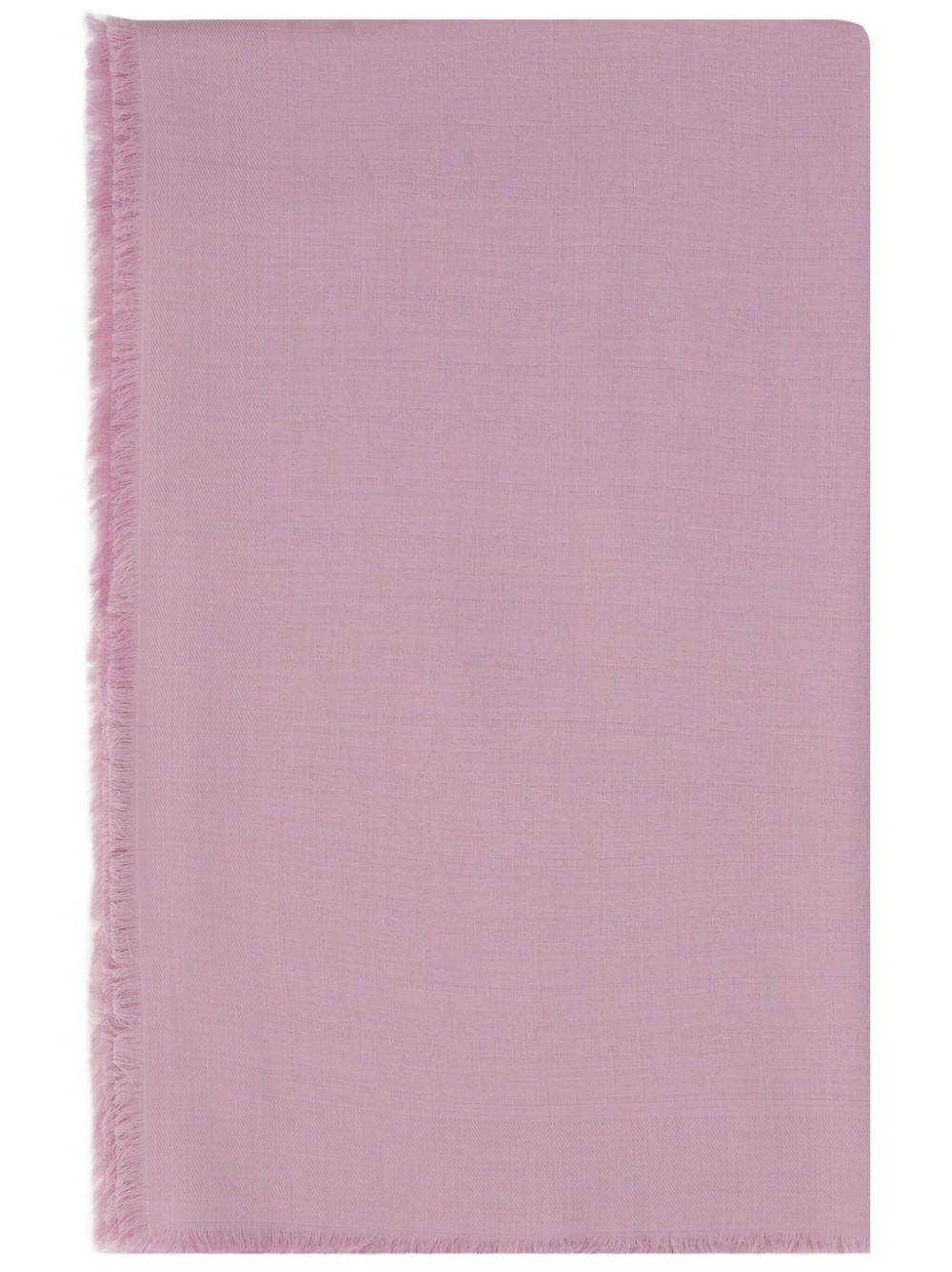 VALENTINO Jacquard Scarf In Pink Product Image