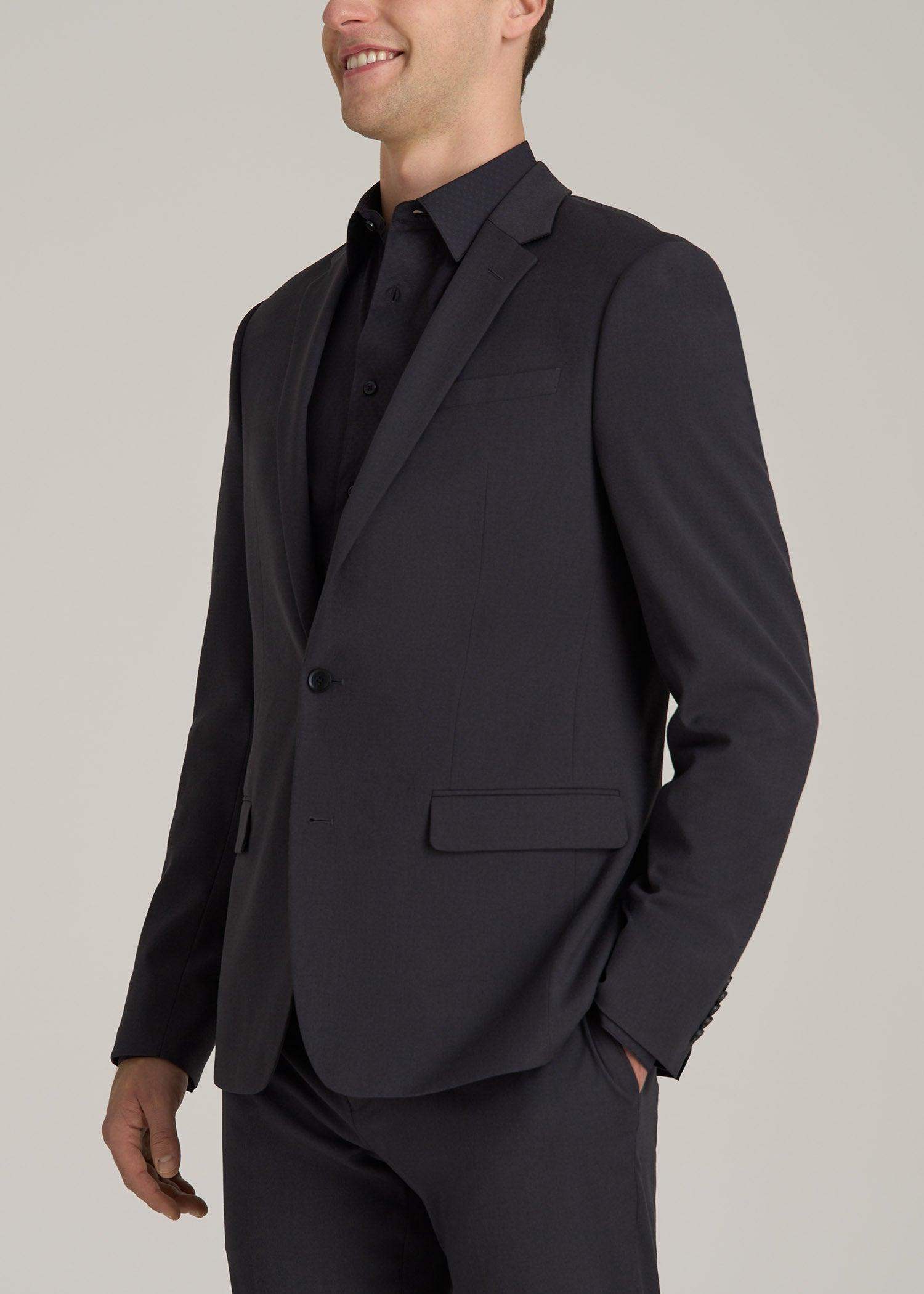 Suit Jacket for Tall Men in Mid Grey Product Image