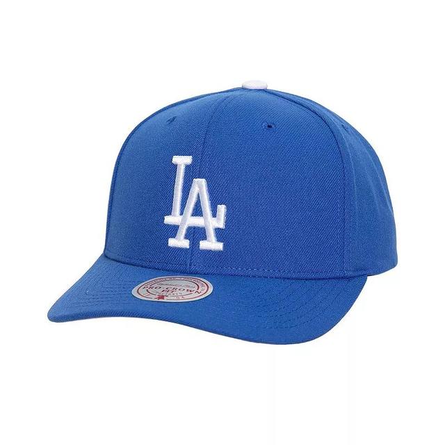 Mens Mitchell & Ness Royal Los Angeles Dodgers Team Pro Snapback Hat Product Image