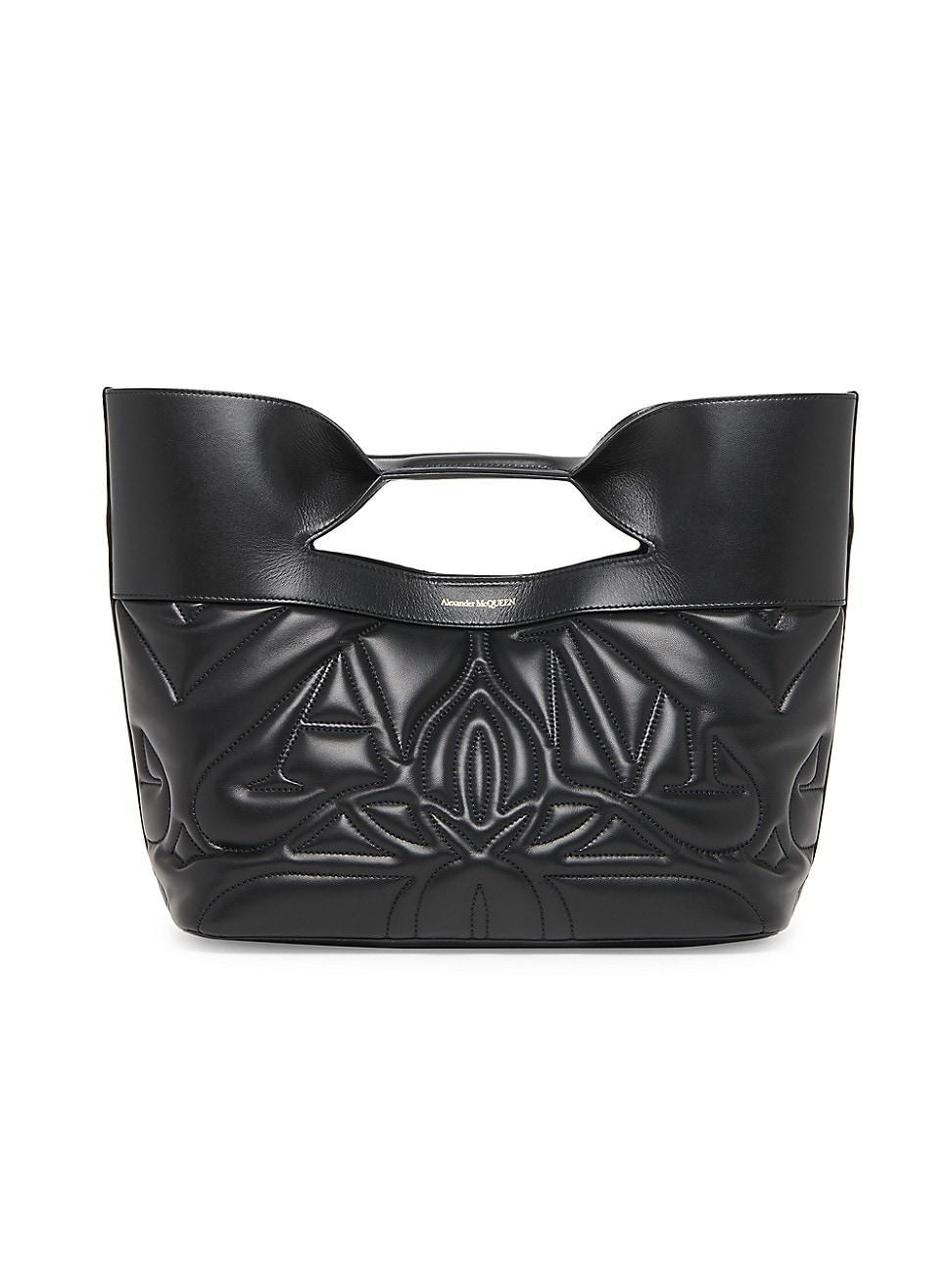 Womens Small Seal Bow Bag In Leather Product Image