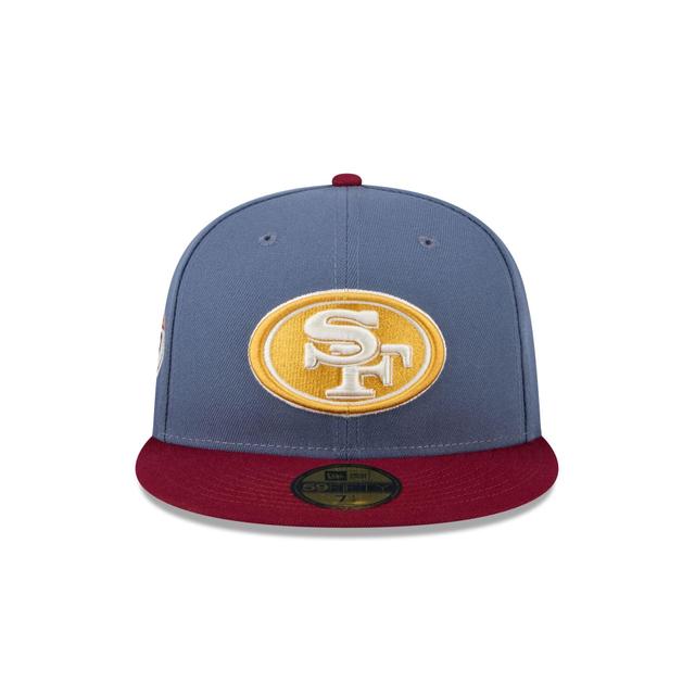 San Francisco 49ers Deep Blue 59FIFTY Fitted Hat Male Product Image