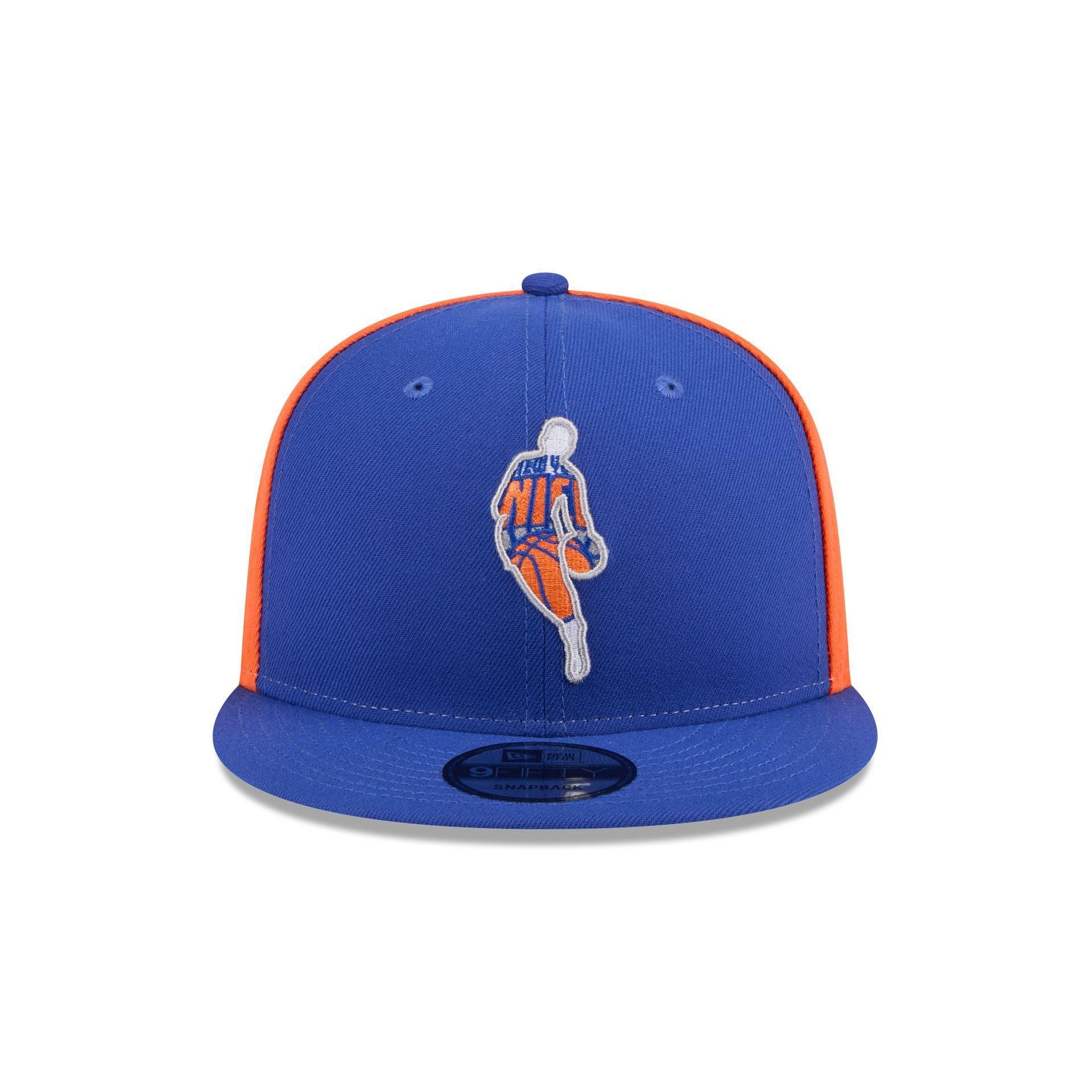 New York Knicks Front Logoman 9FIFTY Snapback Hat Male Product Image