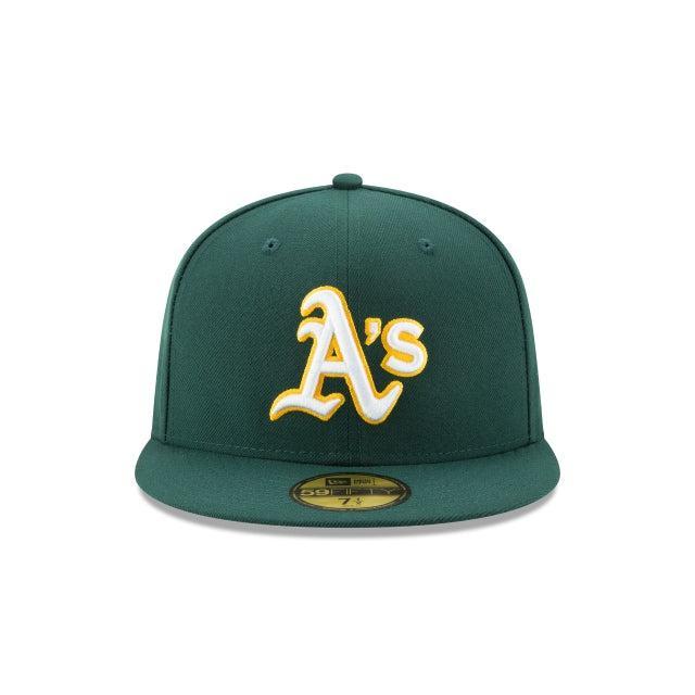 Oakland Athletics Authentic Collection Road 59FIFTY Fitted Hat Male Product Image