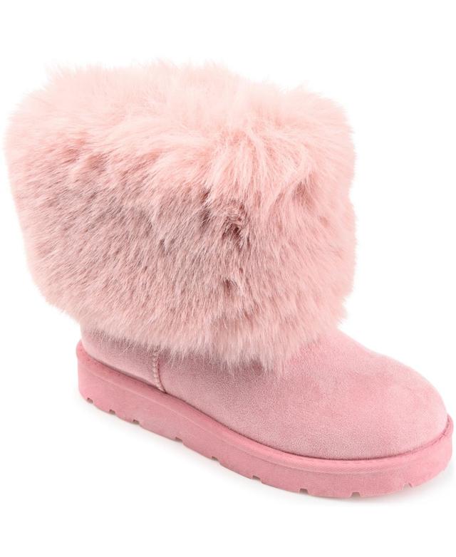 Journee Collection Shanay Tru Comfort Foam Womens Faux-Fur Winter Boots Product Image