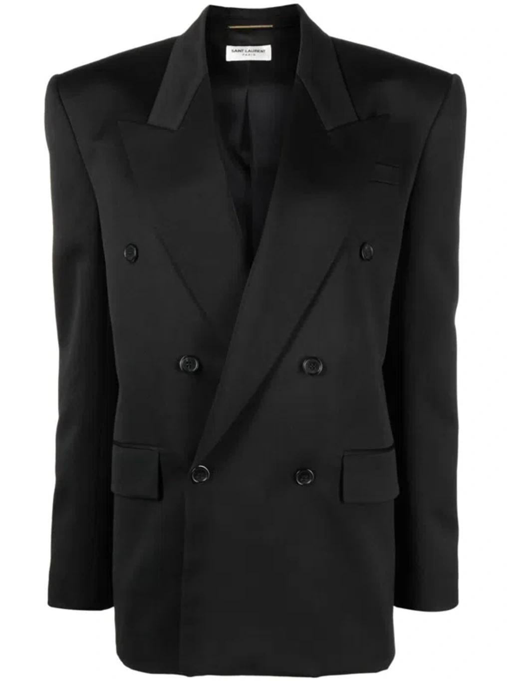 Doppelreihiger Blazer In Black product image