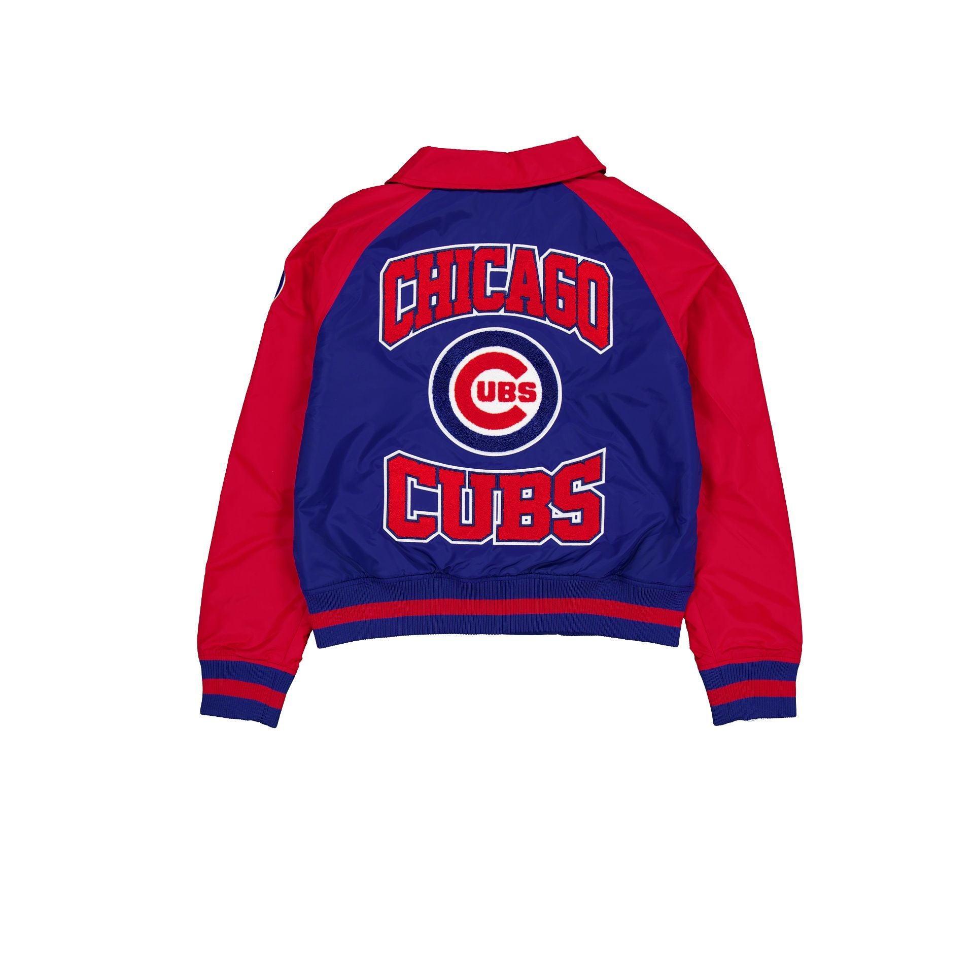 Chicago Cubs Throwback Women's Jacket Female Product Image