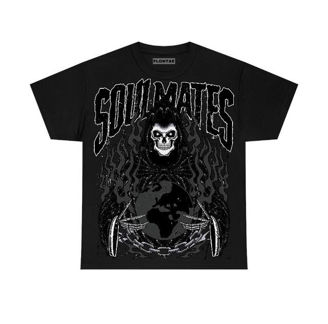 Black Cat 3s Flontae T-Shirt Soulmates Graphic Product Image