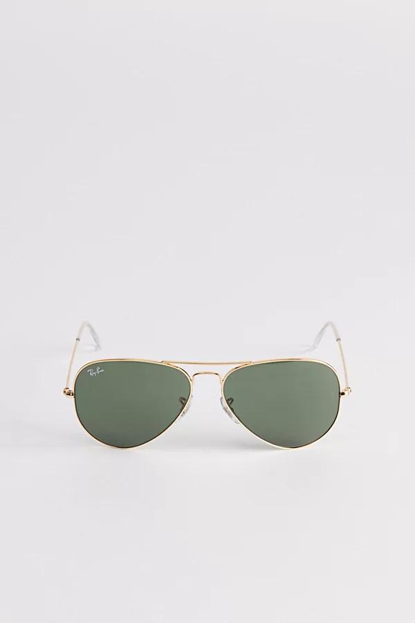 Ray-Ban Large Metal Aviator Sunglasses Mens at Urban Outfitters Product Image