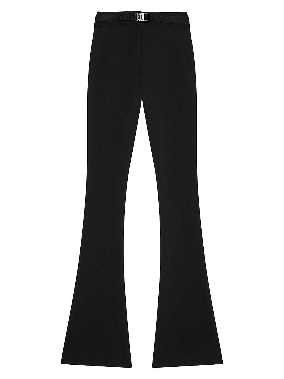 Womens 4G Belted Pants in Punto Milano Product Image