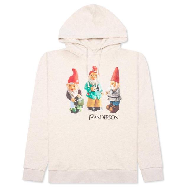 Gnome Trio Hoodie - Oatmeal Melange Male Product Image