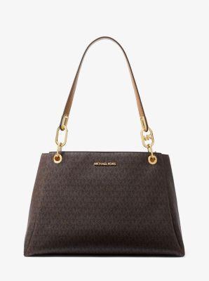 Trisha Large Logo Shoulder Bag Product Image