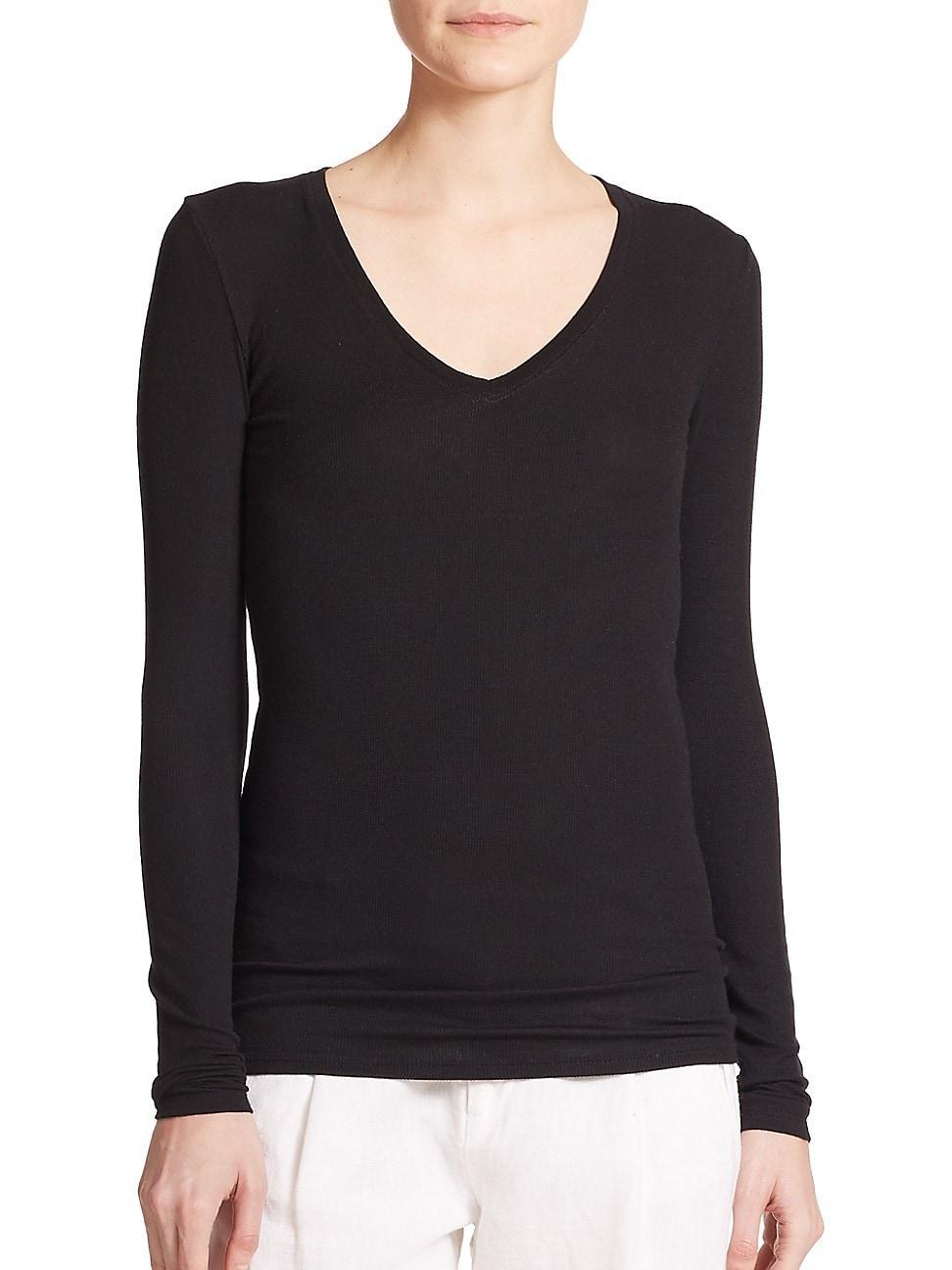 Womens V-Neck Top Product Image