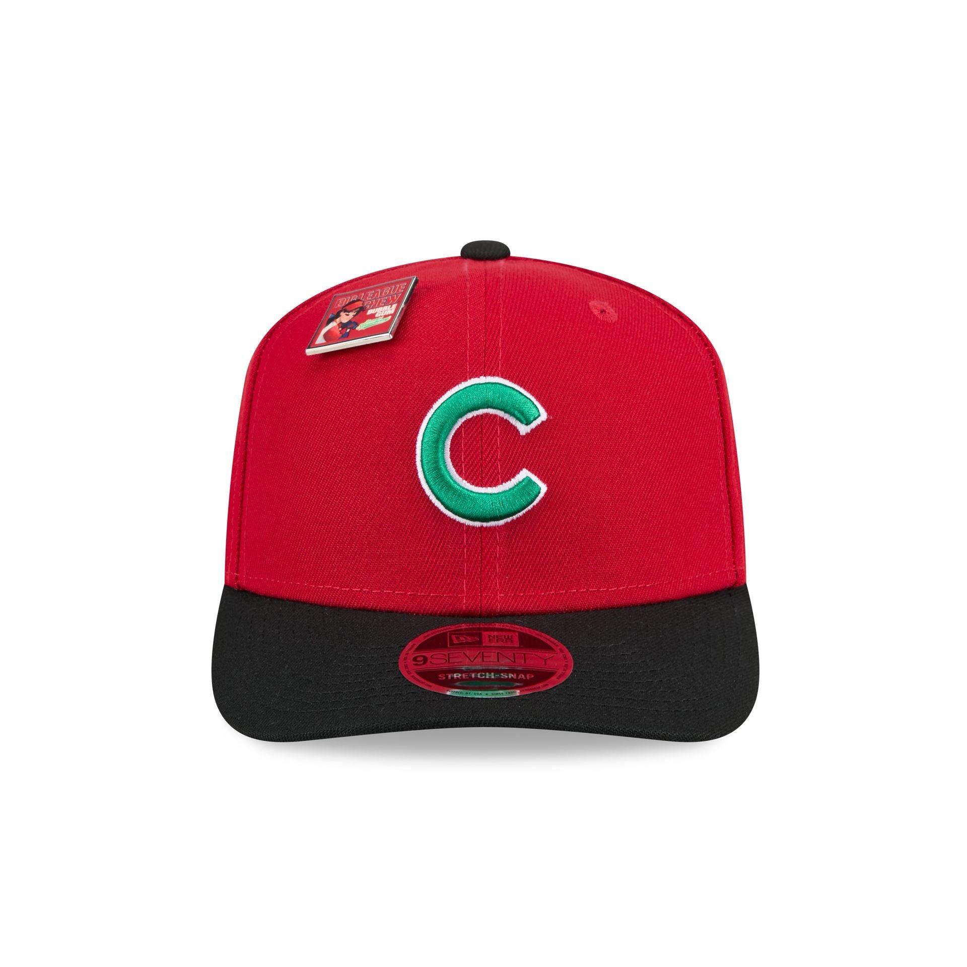 Big League Chew X Chicago Cubs Slammin' Strawberry 9SEVENTY Stretch-Snap Hat Male Product Image