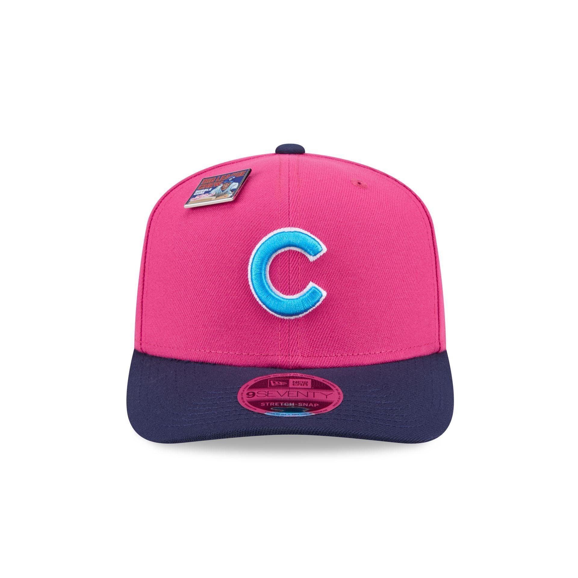 Big League Chew X Chicago Cubs Big Rally Blue Raspberry 9SEVENTY Stretch-Snap Hat Male Product Image