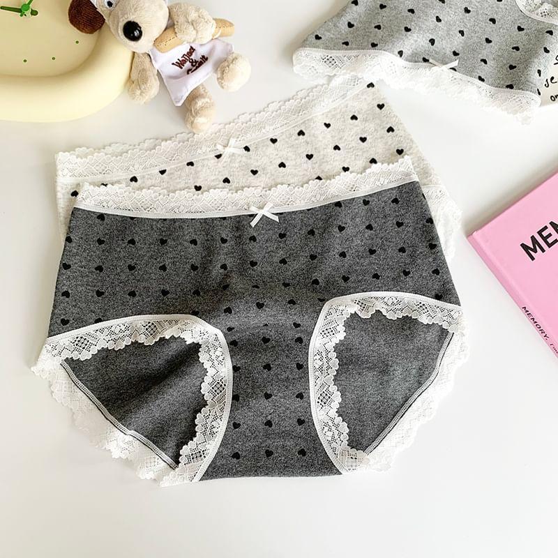 Heart Pattern Panty Product Image