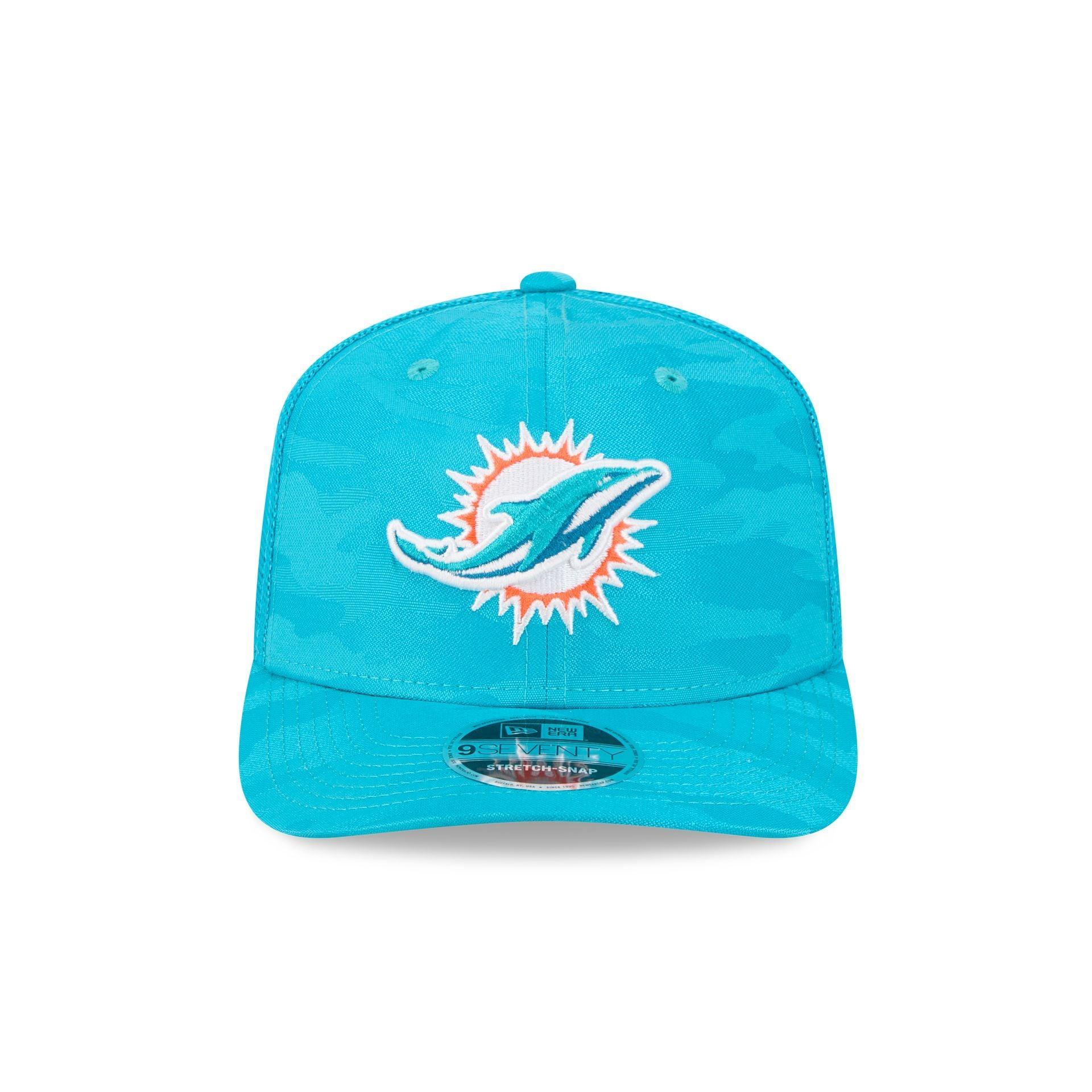 Miami Dolphins Camo 9SEVENTY Trucker Stretch-Snap Hat Male Product Image