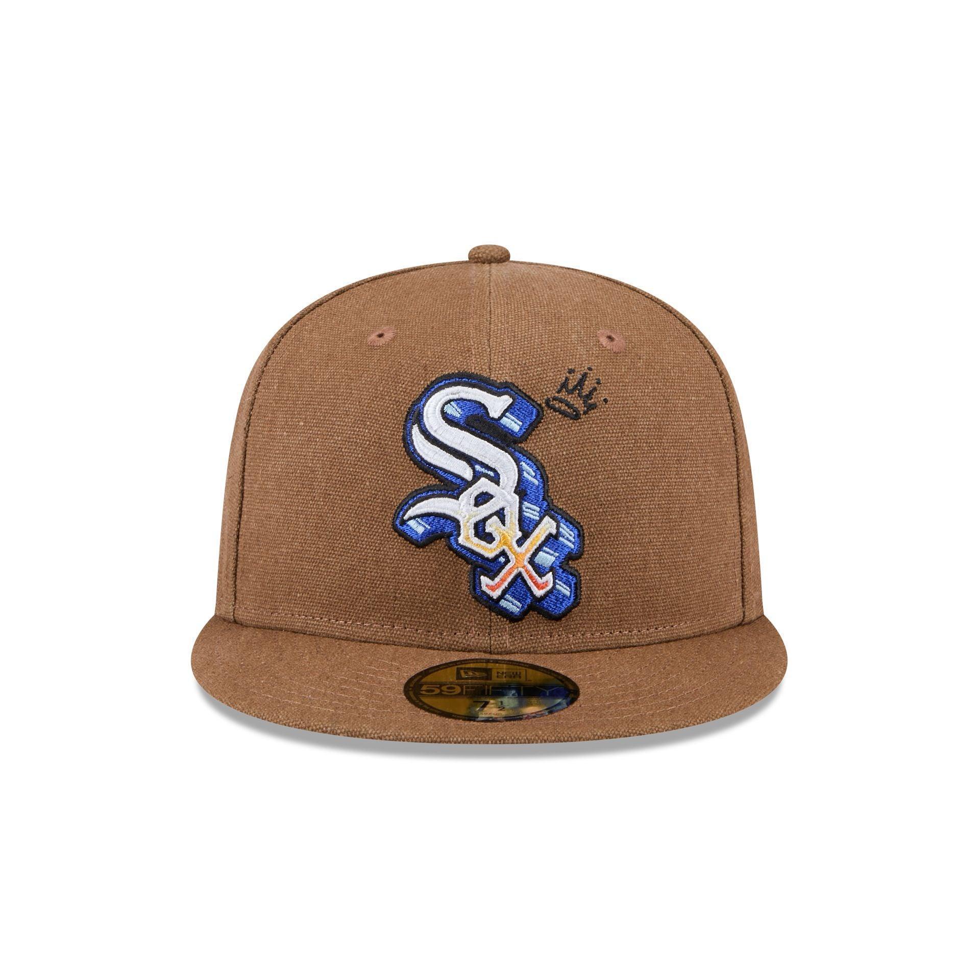 Chicago White Sox Logo Scribble 59FIFTY Fitted Hat Male Product Image