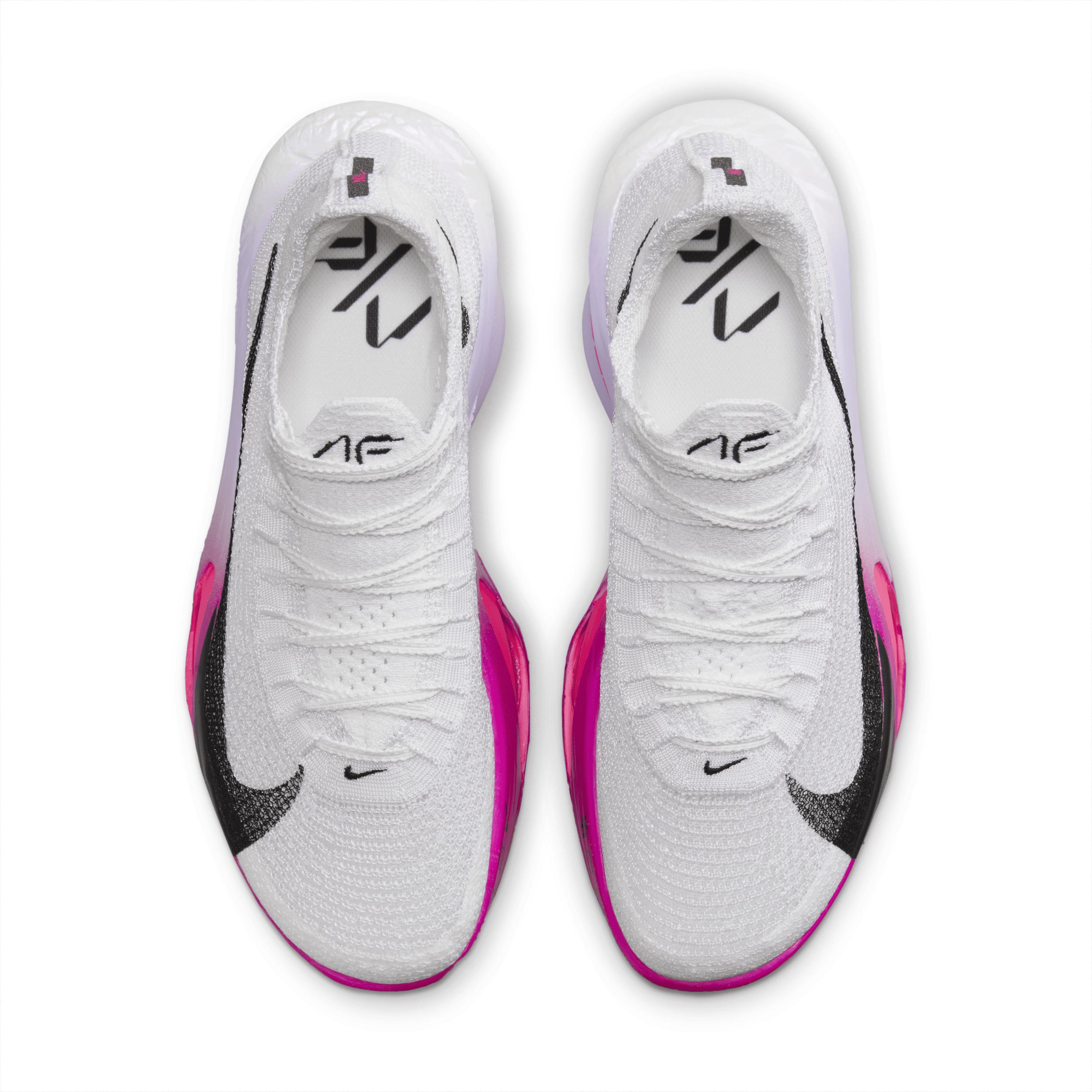 Nike Womens Nike Air Zoom Alphafly Next Flyknit 3 - Womens Running Shoes Purple/White Product Image