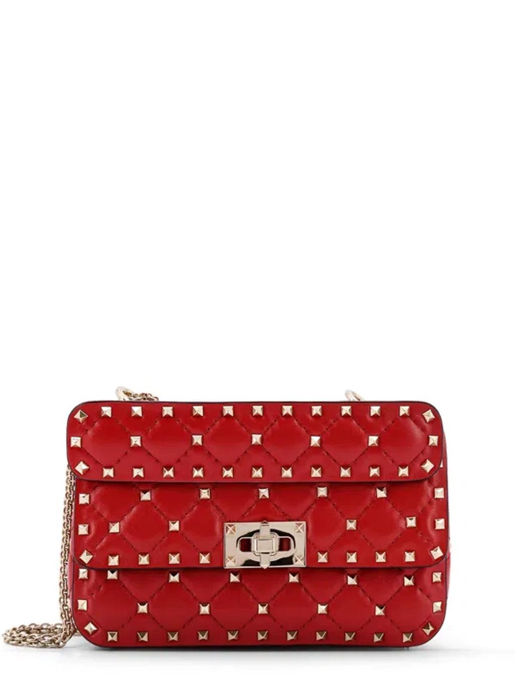 VALENTINO GARAVANI Rockstud Spike In Red Product Image