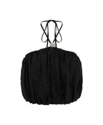 Women's Ruffled Crop Top Product Image