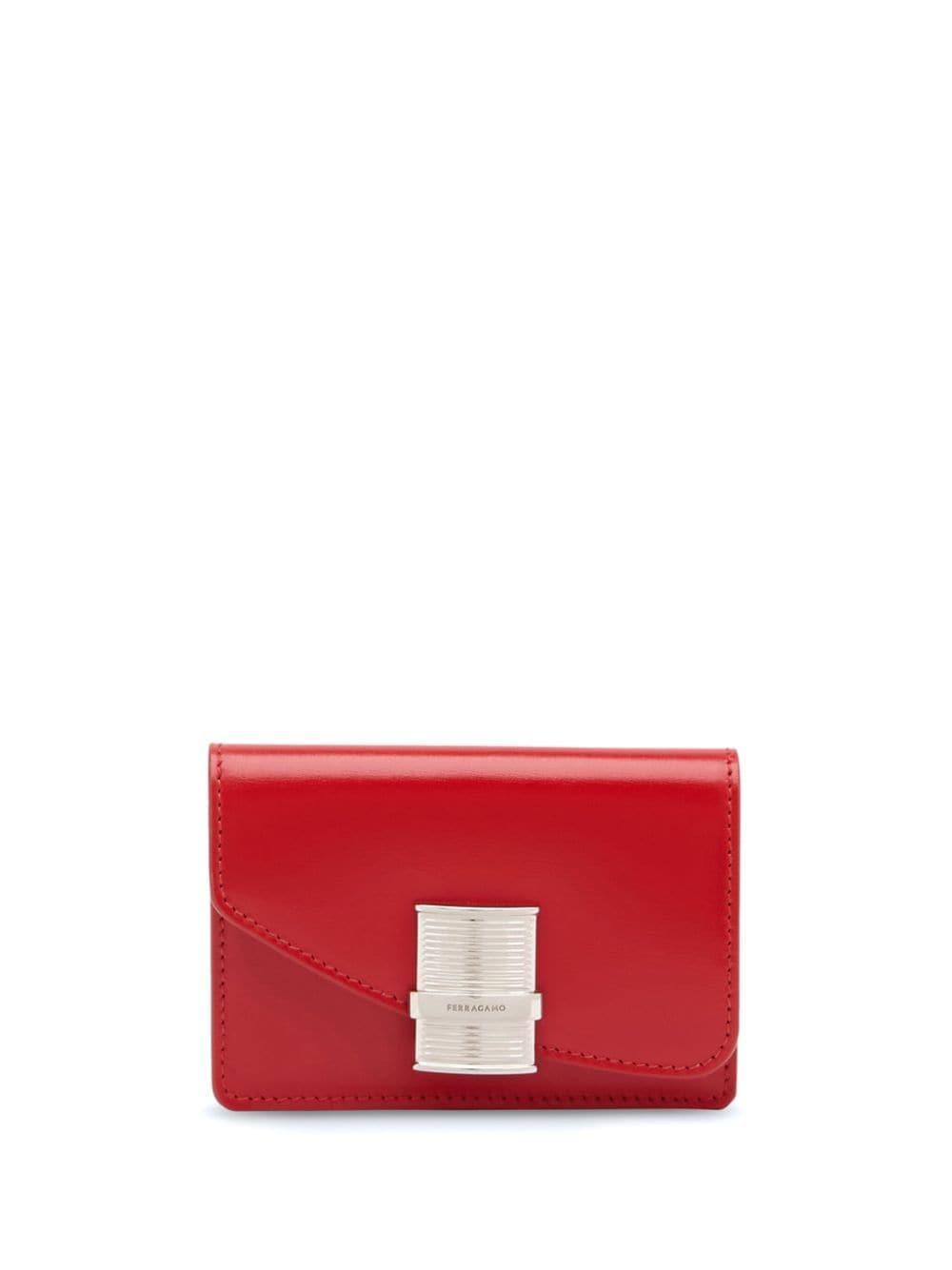 Fiamma Card Holder In Red Product Image